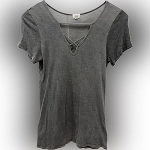 NWOT BKE Criss-Cross V-Neck Top